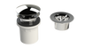 PVC Integral Waste & Overflow Clicker® Kit - Without Overflow (510Q)