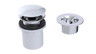 PVC Integral Waste & Overflow Clicker® Kit - Without Overflow (510Q)