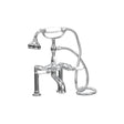 5100 SERIES Extra-Tall Deck-Mount Tub Filler - Lever Handles - Porcelain Accents 5112-LEV