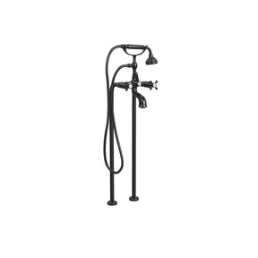 5100 SERIES Free-Standing Tub Filler - Lever Handles - Metal Accents 5117/3965-LEV