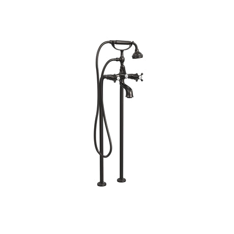 5100 SERIES Free-Standing Tub Filler - Lever Handles - Metal Accents 5117/3965-LEV