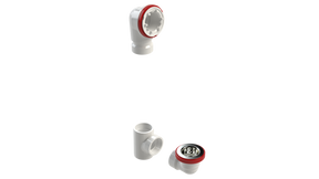 PVC Offset Waste & Overflow Rough-in Kit (5121RI-K)