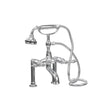 5100 SERIES Extra-Tall Deck-Mount Tub Filler - Lever Handles - Metal Accents 5127-LEV