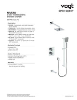 NIVEAU 3-WAY TH SHOWER KIT