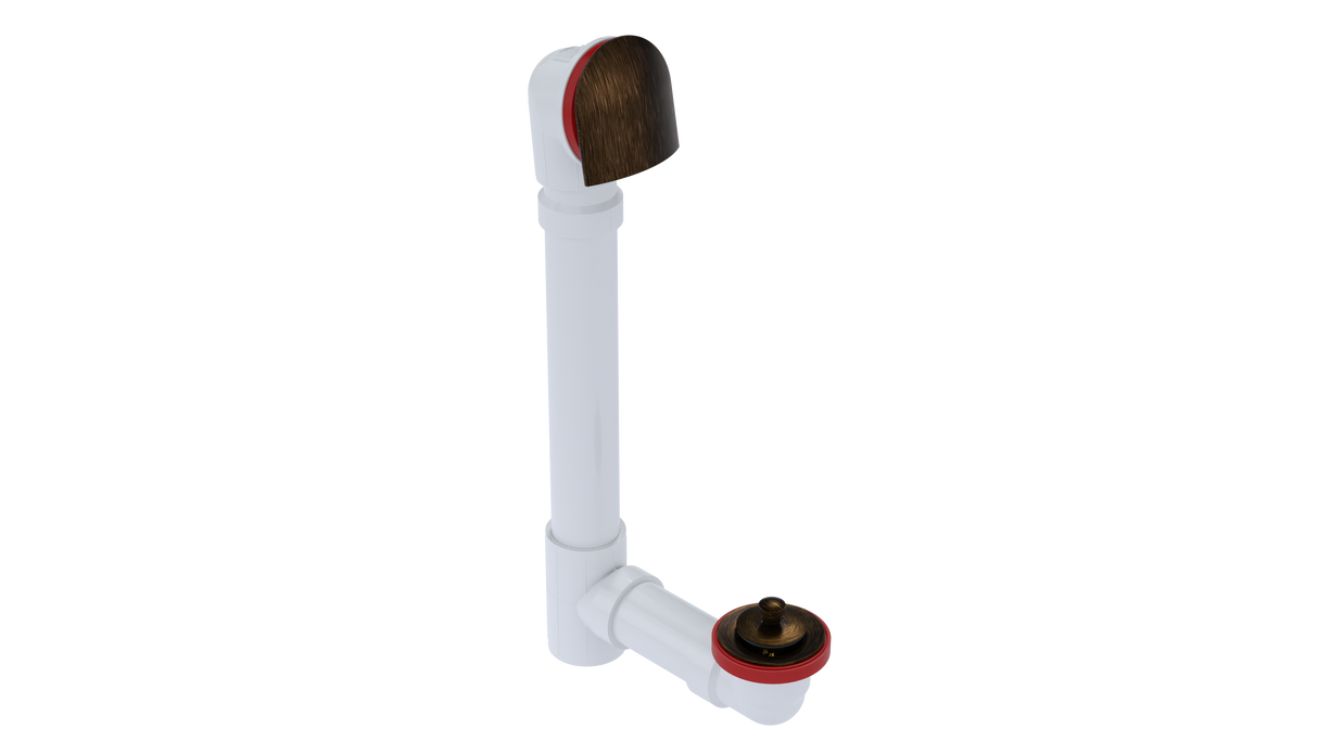 PVC OFFSET WASTE & OVERFLOW LIFT & TURN (5150L)