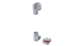 PVC OFFSET WASTE & OVERFLOW LIFT & TURN KIT (5150LK)