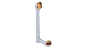 PVC OFFSET WASTE & OVERFLOW CLICKER® EXTENDED (5150Q-20LB)