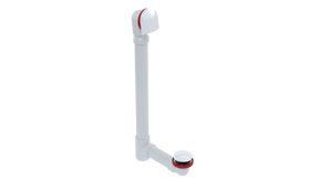 PVC OFFSET WASTE & OVERFLOW CLICKER® EXTENDED (5150Q-20W)