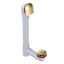 PVC OFFSET WASTE & OVERFLOW CLICKER® (5150Q)