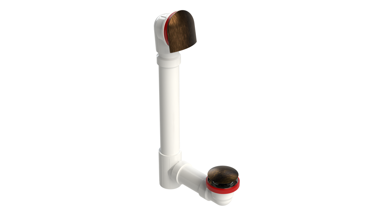 PVC OFFSET WASTE & OVERFLOW CLICKER® (5150Q)