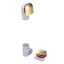 PVC OFFSET WASTE & OVERFLOW CLICKER® KIT (5150QK)