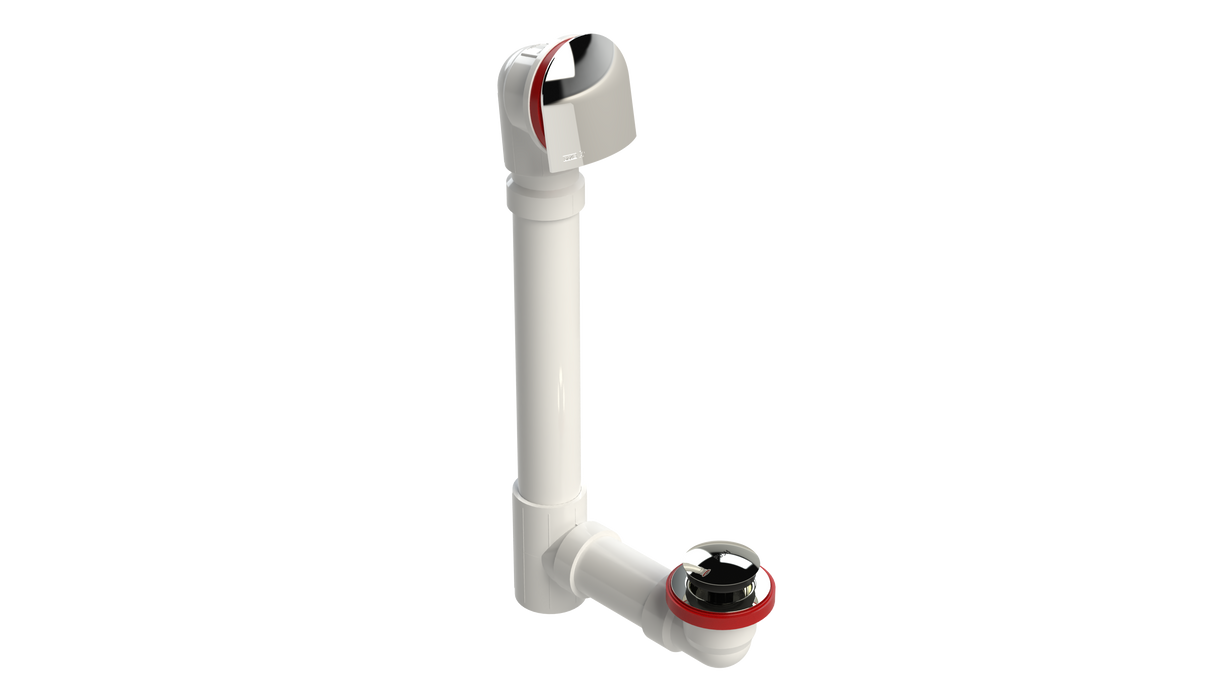 PVC OFFSET WASTE & OVERFLOW TIP-TOE (5150TIP)
