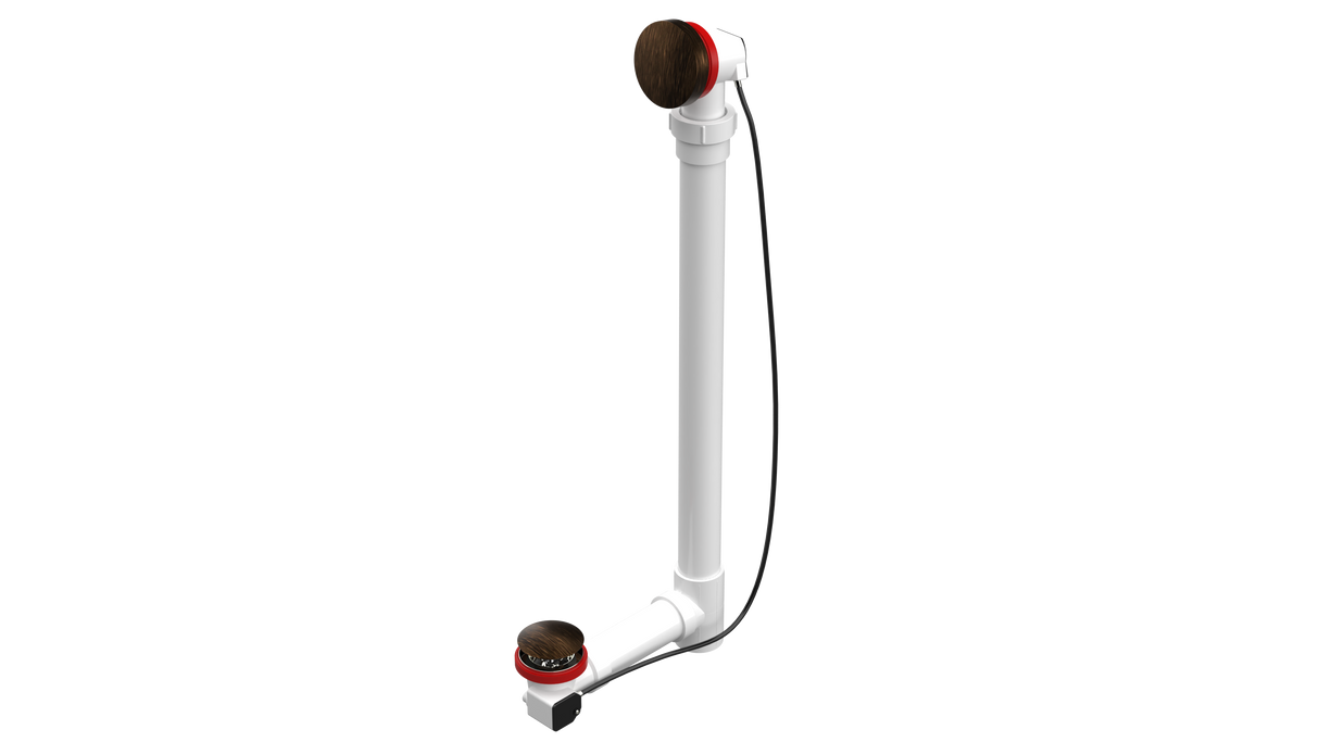 PVC OFFSET WASTE & OVERFLOW CABLE-DRIVE® EXTENDED (5151C-27VB)