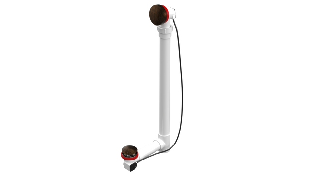 PVC OFFSET WASTE & OVERFLOW CABLE-DRIVE® EXTENDED (5151C-27VB)