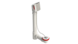 PVC OFFSET WASTE & OVERFLOW PLUG & CHAIN (5151CS-CP)