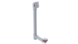 PVC OFFSET WASTE & OVERFLOW LIFT & TURN EXTENDED (5151L-20W)