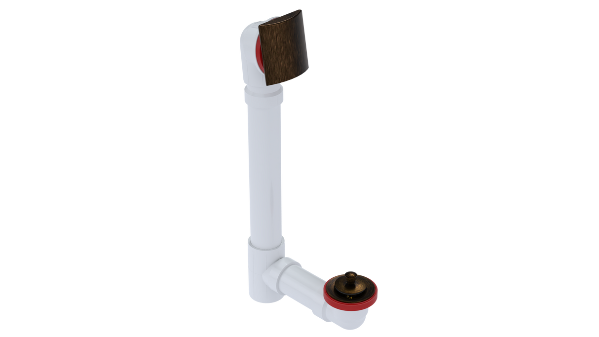 PVC OFFSET WASTE & OVERFLOW LIFT & TURN (5151L)