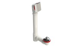 PVC OFFSET WASTE & OVERFLOW PUSH-PULL (5151PP-CP)