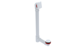 PVC OFFSET WASTE & OVERFLOW CLICKER® EXTENDED (5151Q-20W)