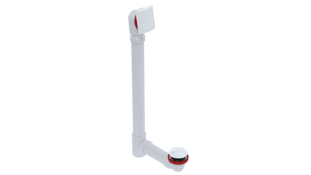 PVC OFFSET WASTE & OVERFLOW CLICKER® EXTENDED (5151Q-20W)