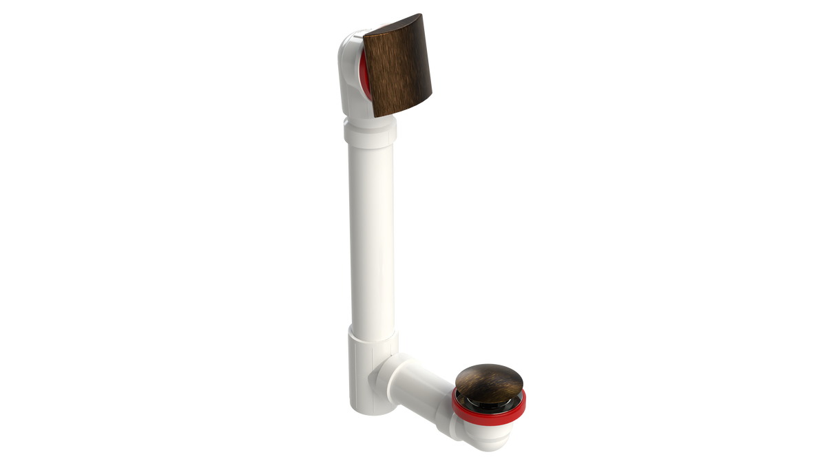 PVC OFFSET WASTE & OVERFLOW CLICKER® (5151Q)