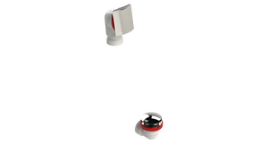 PVC OFFSET WASTE & OVERFLOW CLICKER® HALF KIT (5151QHK)