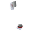 PVC OFFSET WASTE & OVERFLOW CLICKER® HALF KIT (5151QHK)
