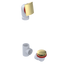 PVC OFFSET WASTE & OVERFLOW CLICKER® KIT (5151QK)