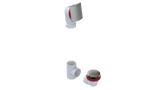 PVC OFFSET WASTE & OVERFLOW CLICKER® KIT (5151QK)