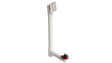 PVC OFFSET WASTE & OVERFLOW TIP-TOE EXTENDED (5151TIP-20CP)