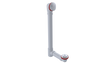 PVC OFFSET WASTE & OVERFLOW LIFT & TURN EXTENDED (5152L-20W)