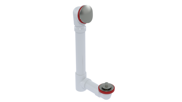 PVC OFFSET WASTE & OVERFLOW LIFT & TURN (5152L)