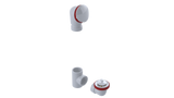 PVC OFFSET WASTE & OVERFLOW LIFT & TURN KIT (5152LK)