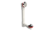 PVC OFFSET WASTE & OVERFLOW PUSH-PULL (5152PP-CP)