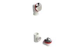 PVC OFFSET WASTE & OVERFLOW PUSH-PULL KIT (5152PPK-CP)