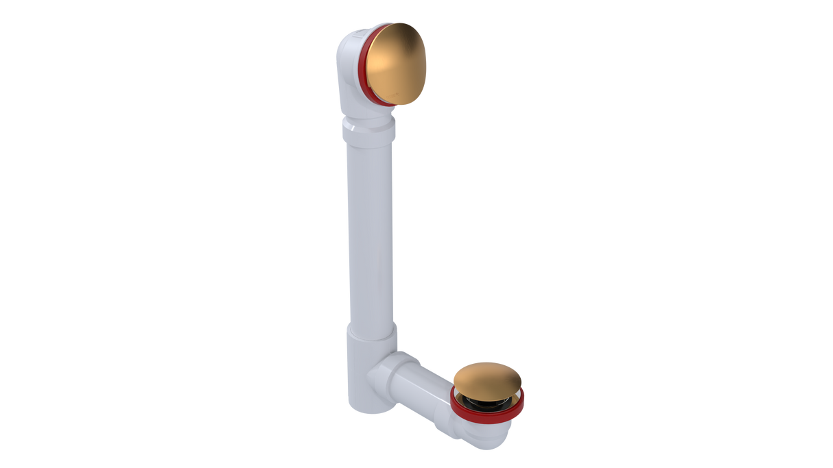 PVC OFFSET WASTE & OVERFLOW CLICKER® (5152Q)