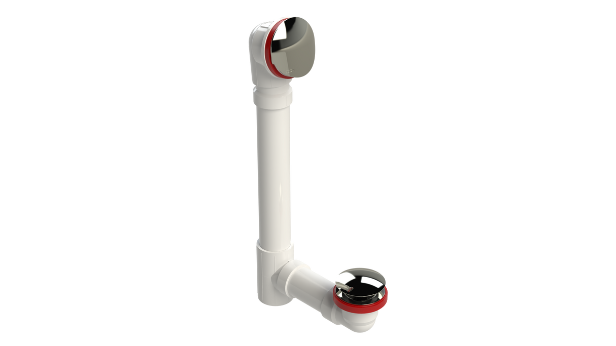 PVC OFFSET WASTE & OVERFLOW CLICKER® (5152Q)