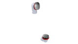 PVC OFFSET WASTE & OVERFLOW CLICKER® HALF KIT (5152QHK)