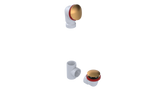 PVC OFFSET WASTE & OVERFLOW CLICKER® KIT (5152QK)