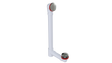 PVC OFFSET WASTE & OVERFLOW TIP-TOE EXTENDED (5152TIP-20BN)