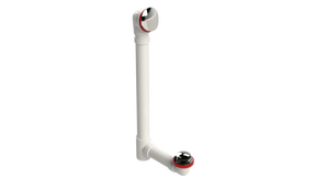 PVC OFFSET WASTE & OVERFLOW TIP-TOE EXTENDED (5152TIP-20CP)