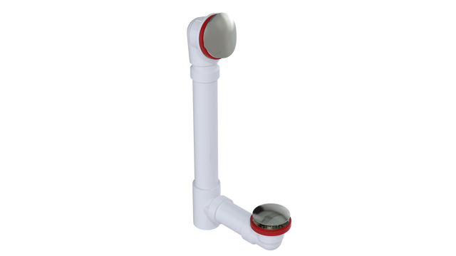PVC OFFSET WASTE & OVERFLOW TIP-TOE (5152TIP)