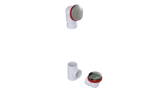 PVC OFFSET WASTE & OVERFLOW TIP-TOE KIT (5152TIPK)
