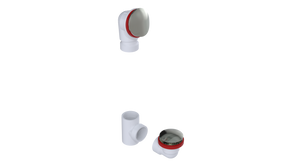PVC OFFSET WASTE & OVERFLOW TIP-TOE KIT (5152TIPK)