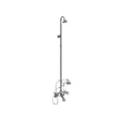 5100 SERIES Tub Filler with Hand Shower and Overhead Shower - Cross Handles 5160