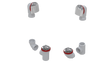 PVC TOTAL 1™ W/O W/BELL & LIFT & TURN KIT - FULL KIT (LESS PIPE, WITH TEE AND EL) (5160LK-CP)