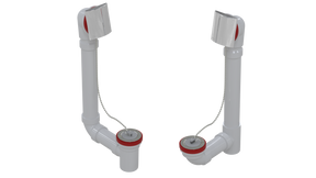 PVC TOTAL 1™ W/O W/SQUARE & PLUG & CHAIN - 16" (5161CS-CP)
