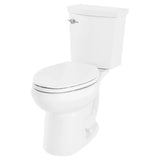 H2Option® ADA Two-Piece Dual Flush 1.28 gpf/4.8 Lpf and 0.92 gpf/3.5 Lpf Chair Height Elongated Toilet Less Seat