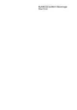 BLANCOCULINA II Beverage
