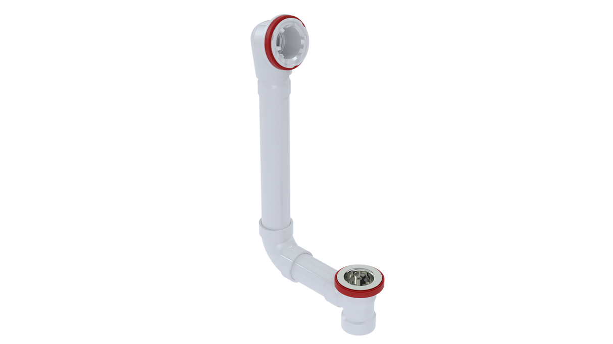 PVC Direct Waste & Overflow Rough-in (52DRI-16)